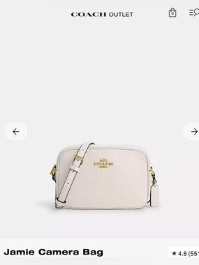 Coach Soft Pink Leather Crossbody Bag